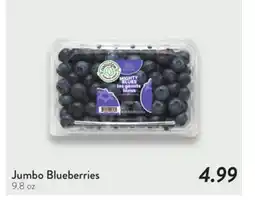 Fresh Thyme Jumbo Blueberries offer