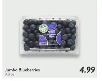 Fresh Thyme Jumbo Blueberries offer