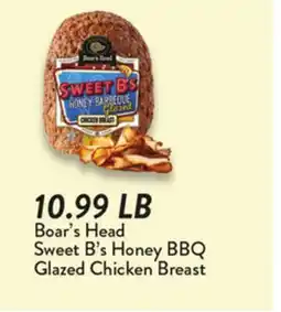 Fresh Thyme Boar's Head B's Honey BBQ Glazed Chicken Breast offer