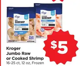 Food 4 Less Kroger Jumbo Raw or Cooked Shrimp offer