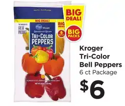 Food 4 Less Kroger Tri-Color Bell Peppers offer