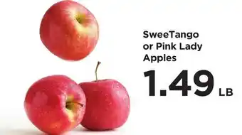 Food 4 Less SweeTango or Pink Lady Apples offer