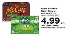 Food 4 Less Keurig Green Mountain, Donut Shop or McCafé K-Cups offer