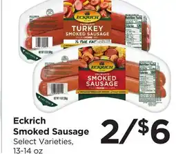 Food 4 Less Eckrich Smoked Sausage offer