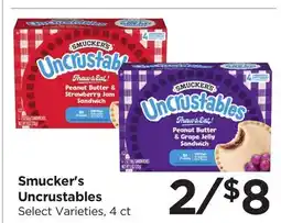 Food 4 Less Smucker's Uncrustables offer