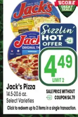 Jewel-Osco Jack's Pizza offer