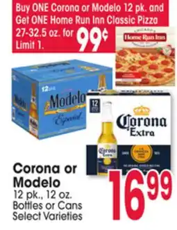 Jewel-Osco Corona or Modelo offer