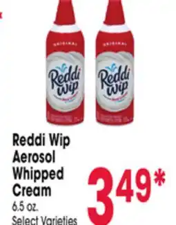 Jewel-Osco Reddi Wip Aerosol Whipped Cream offer