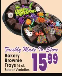 Jewel-Osco Bakery Brownie Trays offer