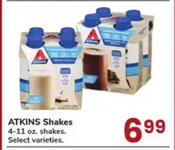 Jewel-Osco ATKINS Shakes offer