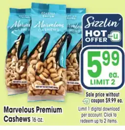 Jewel-Osco Marvelous Premium Cashews offer