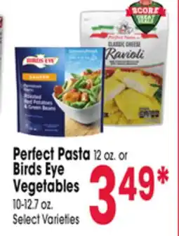 Jewel-Osco Perfect Pasta 12 oz. or Birds Eye Vegetables 10-12.7 oz offer