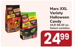 Jewel-Osco Mars XXL Variety Halloween Candy offer