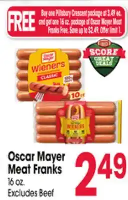 Jewel-Osco Oscar Mayer Meat Franks offer