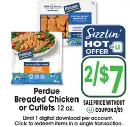 Jewel-Osco Perdue Breaded Chicken or Cutlets offer
