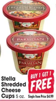 Jewel-Osco Stella Shredded Cheese Cups offer