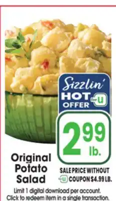 Jewel-Osco Original Potato Salad offer