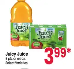 Jewel-Osco Juicy Juice offer