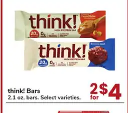 Jewel-Osco think! Bars offer
