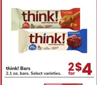 Jewel-Osco think! Bars offer
