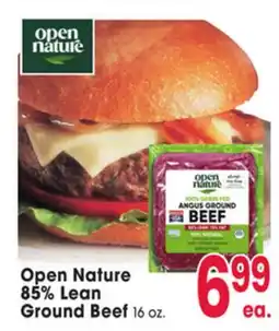 Jewel-Osco Open Nature 85% Lean Ground Beef offer