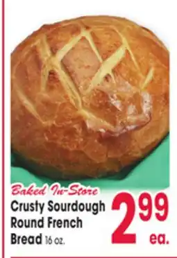 Jewel-Osco Crusty Sourdough Round French offer