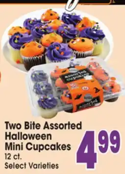 Jewel-Osco Two Bite Assorted Halloween Mini Cupcakes offer