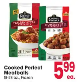 Jewel-Osco Cooked Perfect Meatballs offer