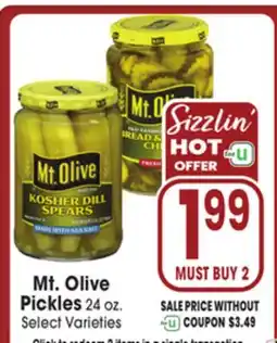 Jewel-Osco Mt. Olive Pickles offer