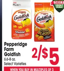 Jewel-Osco Pepperidge Farm Goldfish offer