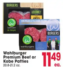 Jewel-Osco Wahlburger Beef or Premium Beef or Kobe Patties offer