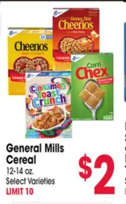 Jewel-Osco General Mills Cereal offer