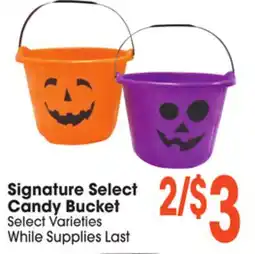 Jewel-Osco Signature Select Candy Bucket offer
