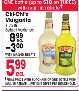 Jewel-Osco Chi-Chi's Margarita offer