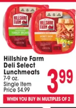 Jewel-Osco Hillshire Farm Deli Select Lunchmeats offer
