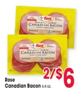 Jewel-Osco Rose Canadian Bacon offer