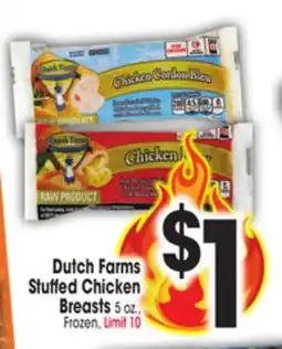 Jewel-Osco Dutch Farms Stuffed Chicken Breasts offer