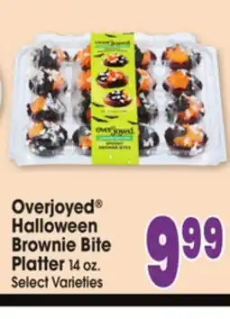 Jewel-Osco Overjoyed Halloween Brownie Bite Platter offer