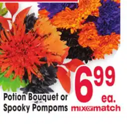 Jewel-Osco Potion Bouquet or Spooky Pompoms offer