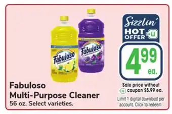 Jewel-Osco Fabuloso Multi-Purpose Cleaner offer