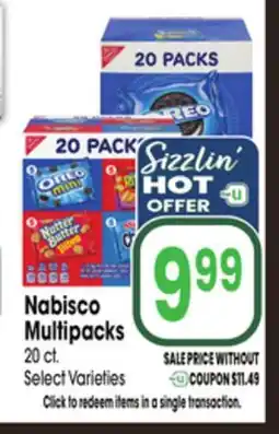 Jewel-Osco Nabisco Multipacks offer