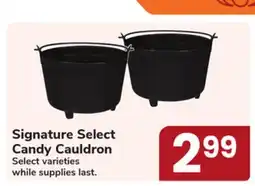 Jewel-Osco Signature Select Candy Cauldron offer