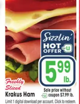 Jewel-Osco Krakus Ham offer