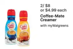 Walgreens Coffee-Mate Creamer offer