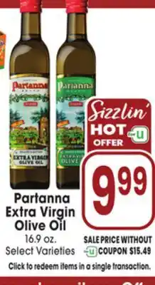 Jewel-Osco Partanna Extra Virgin Olive Oil offer