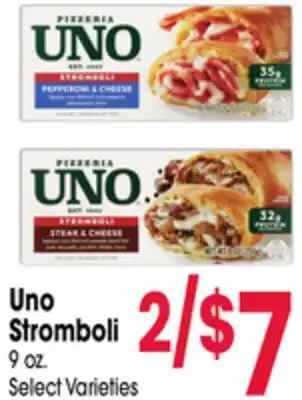 Jewel-Osco Uno Stromboli offer