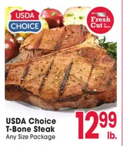 Jewel-Osco USDA Choice T-Bone Steak offer