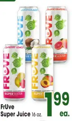 Jewel-Osco FrUve Super Juice offer