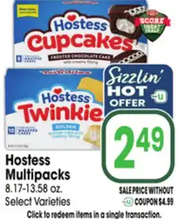 Jewel-Osco Hostess Multipacks offer