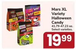 Jewel-Osco Mars XL Variety Halloween Candy offer